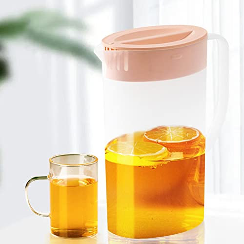 brocca d'acqua in plastica per frigorifero, brocca in plastica con coperchio, brocca in plastica con coperchio e versatore, Tè Bevande Caraffa d'acqua Froi