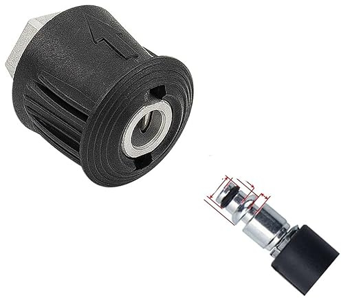 Pressure Washer Hose Connector Converter Power washer outlet adapter M22 for Karcher Bosch Nilfisk High Pressure Washer Hose (Color : For Bosch Metal)