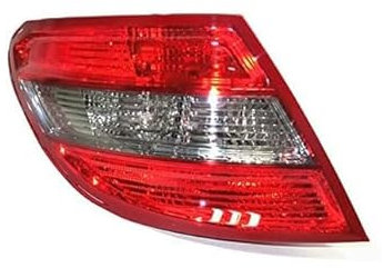 APARC Auto Heckleuchten für Benz W204 C180 C200 C220 C260 C280 C300 2007-2010, Wasserdichtes Rücklicht Rückleuchte Baugruppe Rücklichter Ersatz Zubehör,A/Left