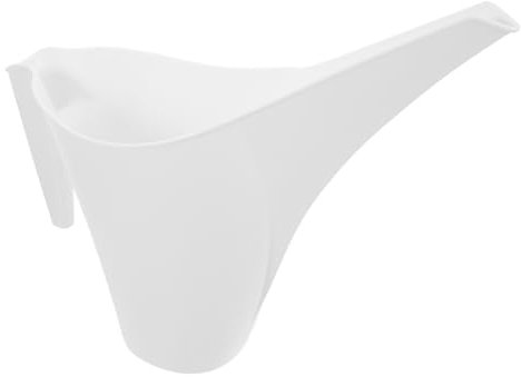 Mikikit 1pieza Regadera para con Diseño Ergonómico y para Riego Interiores y Exteriores Color Blanco
