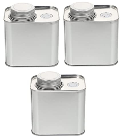 Alipis 3piezas Frasco Sellado De Polvo De Café y Té Para Almacenamiento De Granos De Café Casa Contenedor Hermético Sueltas