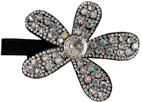Genérico Hårnålar med strass | Vintage stil metall strass hårnål bländande hårspännen | för semester