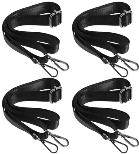 UKCOCO 4 Stück Beinschnüre Pferdedecke aus Nylon mit Verstellbaren Befestigungsbändern für Pferdedecken Elastisch und Robust für Täglichen Gebrauch Am Pferd