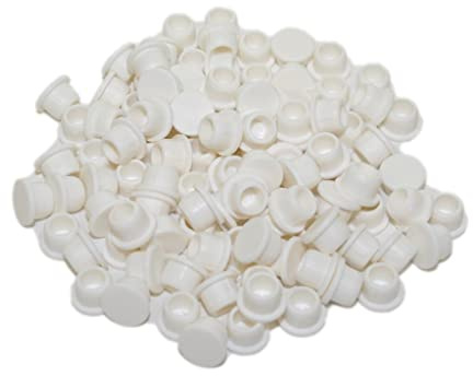 Lamello Clamex Abdeckkappen, Weiss, Ø 6 RAL 9010 100 STK