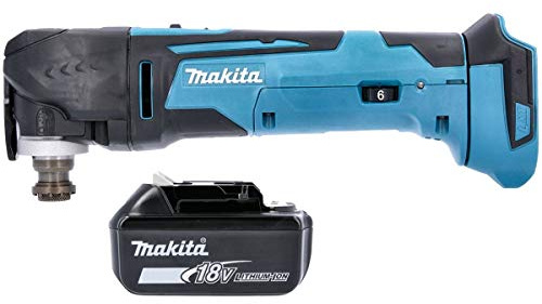 Makita DTM51Z 18v Multitool LXT Keyless Blade Change + 1 x 3.0 Ah Battery