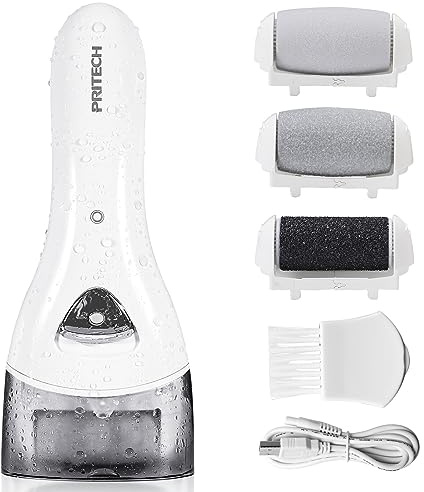 Electric Feet Callus Removers Rechargeable,Portable Electronic Foot File Pedicure Tools, Electric Callus Remover Kit,Professional Pedi Feet Care Perfect for Dead,Hard Cracked Dry Skin
