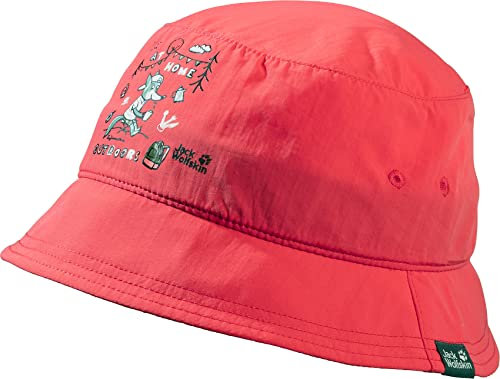 Jack Wolfskin Supplex At Home Bucket Mütze tulip red S