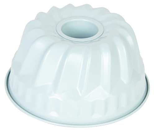wenco Mini stampo per dolci in acciaio al carbonio, diametro 18 cm, per torte di piccole dimensioni, rivestimento antiaderente, in acciaio al carbonio, turchese chiaro