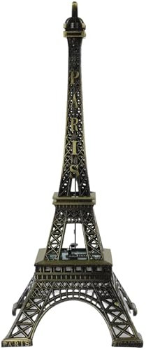 TOYANDONA Torre Eiffel Famoso Modelo de Edificio Cuidado Luz Escultura Torre Estatua de Torre Souvenir Lámpara de Escritorio para Niños Escritorio Luz Nocturna Regalos Bebé Vintage Cilindro 3D