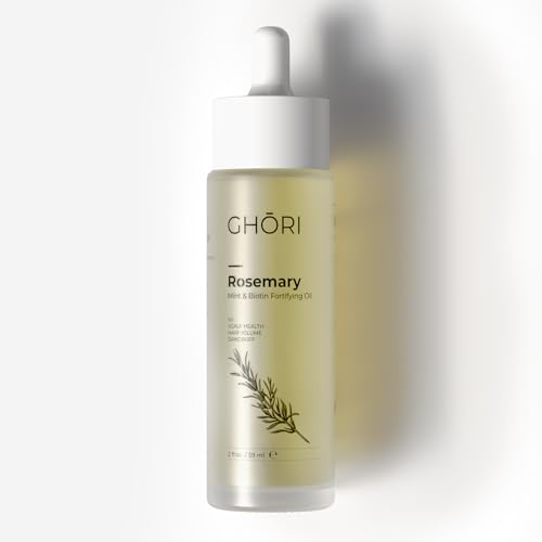 Ghori Huile Capillaire | Romarin, Menthe & Biotine | 59 ml