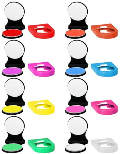 Vtrem 8 Colors Temporary Hair Chalk: Non Toxic Washable Hair Dye for Girls Adults Halloween Birthday Cosplay Party Gifts Makeup Accessories