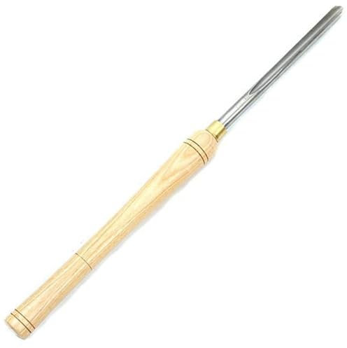 Bowl Gouge Lathe Chisel Wood Turning Tool Spindle Bowl Gouge Wood Turning Chisel Woodturning Woodworking Tool Lathe Accessories with Manchurian Ash Handle 1Set/1PCS(1/2)