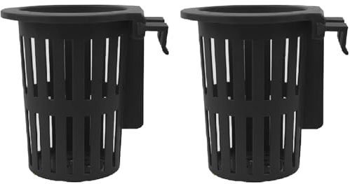 Generico Portavasi per acquari - Fioriera acquatica, portavasi per pothos per acquari, Cestino Decorativo dal Design Stabile, per scaffali Interni ed Esterni, Decorazioni per Giardini e docce (2pcs)