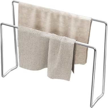Kitchen Towel Rack Hand Towel Holder SUS304 Stainless Steel Countertop Rag Drying Hanger Washcloth Dish Cloth Drying Rack