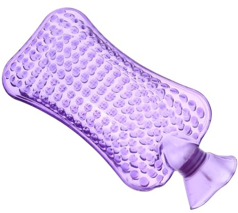 Homoyoyo Große 2000ml Wärmflasche Winter Wärmebeutel aus Dickem Material Auslaufsicher Tragbarer Hand und Fußwärmer für Hände Nacken und Menstruation
