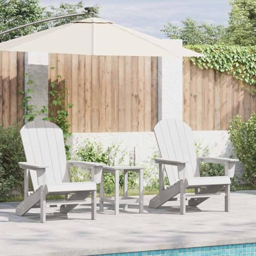 KTHLBRH Rechteckige Gartenmöbel aus Polyethylen mit robusten Beinen, Lounge-Set für Terrasse und moderne Räume, minimalistisches und stabiles Design für Treffen