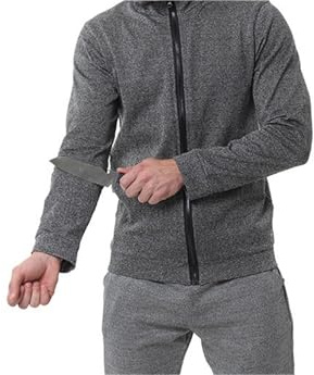 BAFEIYA Chaquetas de protección HPPE de Nivel 5 contra Cortes, goodes for autodefensa, Seguridad, Deportes al Aire Libre y Trabajos. Cremallera Resistente a Cortes.(Small)