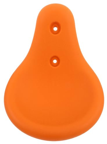 PLAFOPE Planche pour Balançoire en Plastique Orange Siège de Remplacement Sécurisé Trous Renforcés Format Compact pour Équipements de Jeux de Jardin et Balançoire pour Garçon et Filles