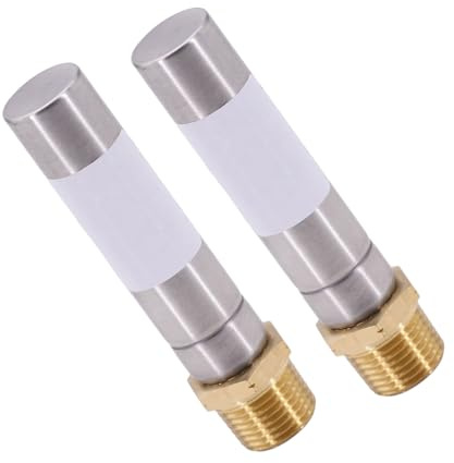 2Pcs 1/2inch Thread Water Hammer Arrestor Washing Machine Dishwasher Pipe Noise Stop for Quiet Appliance Operate Washing Machine Dishwasher Pipe Noise Stop