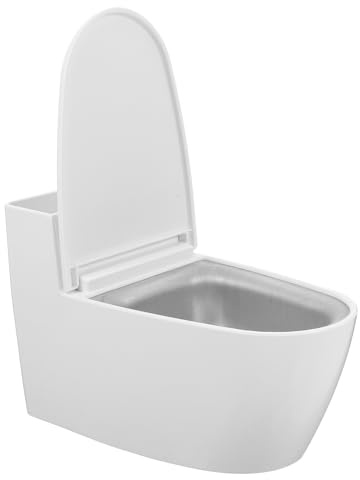 Ipetboom Cenicero Mural Tapa de ABS para Baño y Salón, Contenedor de Colillas de Cigarrillos Funcional para Espacios Interiores y Limpieza Sencilla