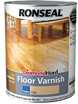 Ronseal DHFVS5L Diamond Hard Floor Varnish Satin 5 Litre