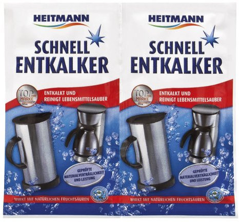 Heitmann Haushalt Schnell Entkalker, 10er Pack (10 x 30 g)