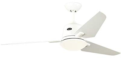 Deckenventilator ECO AVIATOS, Rotorblatt-Ø 1320 mm, Lack weiß glänzend / Lack weiß.