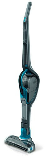 BLACK+DECKER SVJ520BFS-QW Scopa ricaricabile Smart Tech 2 in 1 con aspiratore portatile estraibile 18 V Litio - 36 Wh