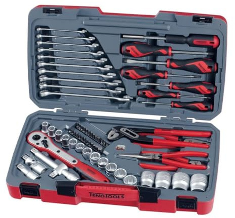 Teng 68 Piece 1/2 Socket Tool Set T1268