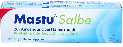 Mastu Salbe beruhigt gereizte Haut und mildert Juckreiz, 30 g Salbe