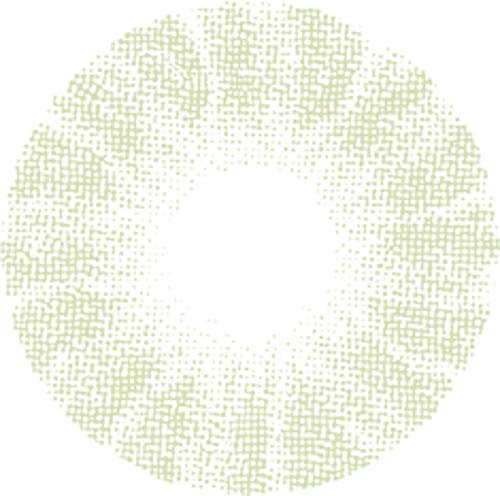 Matlens – EOS Farbige Kontaktlinsen ohne Stärke grün green Big eyes DORIE 2 Linsen 1 Kontaktlinsenbehälter 1 Pflegemittel 50ml