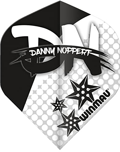 WINMAU Rhino Danny Noppert Standard Extra Thick Dart Flights – 1 Set pro Packung (insgesamt 3 Flights)