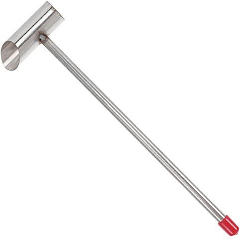 Luxshiny Sugar 2pcs Cotton Candy Scoop Marshmallow Scoop Stainless Steel Long Handle Sugar Spoon for Cotton Candy Machine Spare Parts