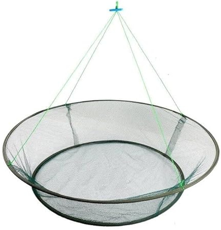 Bilancia Armonic Tonda Grande Rete 4mm Pesca Granchi Blu Gamberi Pesci Bilancina Mare Lago Fiume Pescasubito