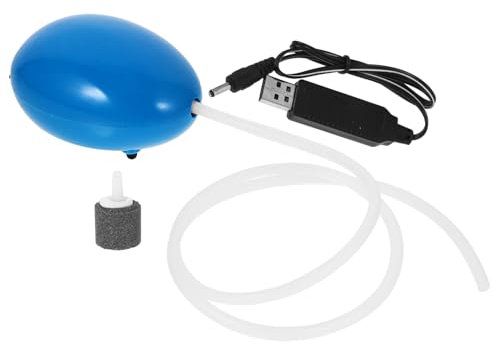 BESPORTBLE Aquarium Luftpumpe Mini USB Wiederaufladbare Sauerstoffpumpe Tragbare Luftpumpe Für Aquarien Und Teiche Leichte Und Kompakte Sauerstoffanreicherungspumpe Mit Stoßdämpfenden