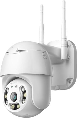 SQUADO - TELECAMERA ESTERNA FULL HD 1080P Solo movimento WIRELESS IP PTZ PER VIDEOSORVEGLIANZA WIFI