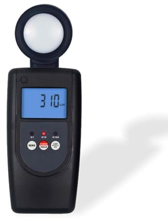 THYXGS Misuratore di Luminosità Digitale, Misuratore di Luminosità Digitale, Luxmetro 0-20000 FC, Strumento di Misurazione Dell'intensità Luminosa, per Lumen nella Fotografia su Pellicola