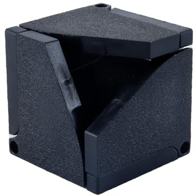 Orivin Scatola Ad Anello Con Energia Cinetica, Scatola Espositiva Per Gioielli Con Deformazione Meccanica Rotante, Proposta Creativa, Scatole Cubiche