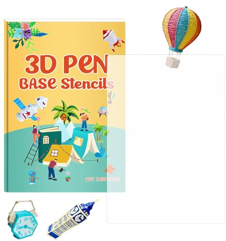 PHMING 3D Stift Vorlagen, Wiederverwendbar Druckstift Schablonen