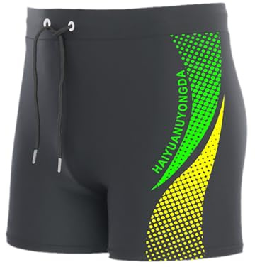 Maillot De Bain Homme Short De Bain Homme Slips Boxers Push Up Piscine Slip Sport Plage Calecon Mini Jammer Badehose Natation Boxer 4XL String Bermuda Long Noir Calcon Élastique sans Filet Taille