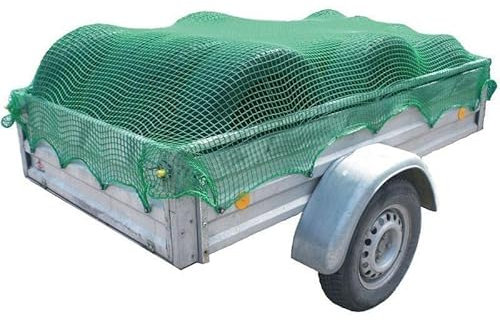 Anhängernetz 1,5x2,2m Trennnetz Gepäcknetz Gummigurt Ladungssicherung