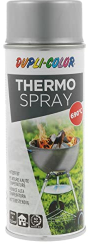 DUPLI-COLOR THERMO SPRAY Silber 400 ml – Hitzebeständiges Farbspray