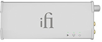 iFi Audio iDAC Konverter + Verstärker für Kopfhörer, silberfarben