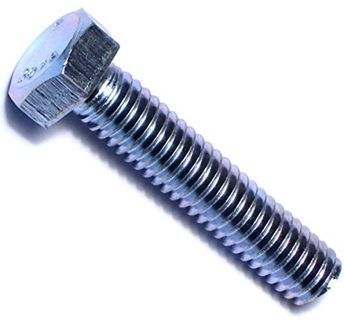 Hard to Find Fastener Tap Hex Bolts, Durable Corrosion-Resistant Steel Hex Head Bolt for Home Improvement, DIY, Construction, 5/16-18 x 1-1/2, Pack of 100