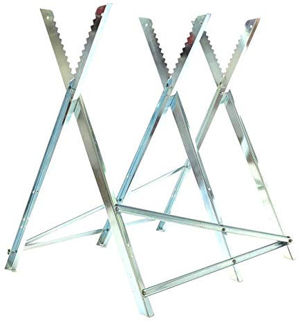 FUXTEC Sägebock FX-SH3.0 für Brennholz Kaminholz - für Benzin Kettensägen in stahlverzinkter Ausführung