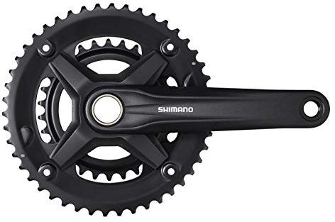 Shimano Altus Kettenradgarnitur Schwarz Einheitsgröße