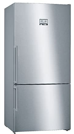 Bosch Elettrodomestici KGN86AIDP Serie 6, Frigo-congelatore combinato da libero posizionamento, 186 x 86 cm, inox-easyclean