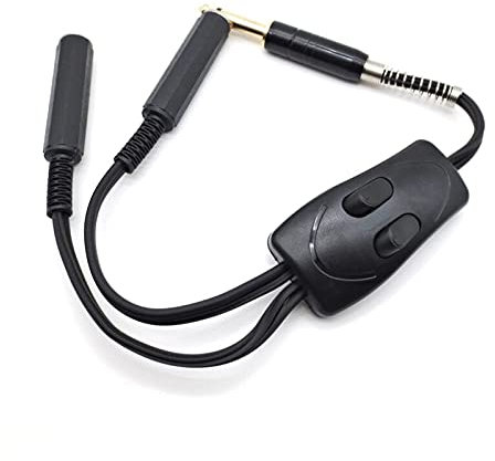 YZ-LIANG 2pcs Tattoo Alimentatore di Alimentazione Uscita Splitter per Il Cavo RCA del Cavo della Clip del Tatuaggio Macchine per Tatuaggi