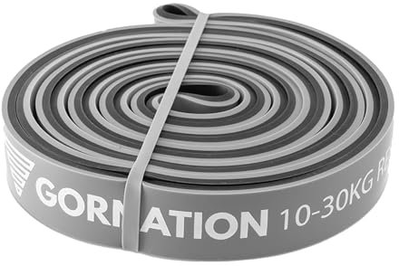 GORNATION Fitnessbänder, Widerstandsbänder für Fitness, Calisthenics, Krafttraining & Home Gym, Resistance Bands, Klimmzughilfe, Pull Up Bands, Klimmzugband Einzeln/Sets (inkl. Türanker)