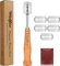 Walfos Premium Bread Scoring Knife, Handcrafted Bakers Lame, Perfect for Sourdough, 6 Blades & Leather Cover
